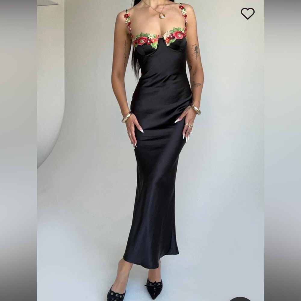 KENZIE MAXI DRESS BLACK